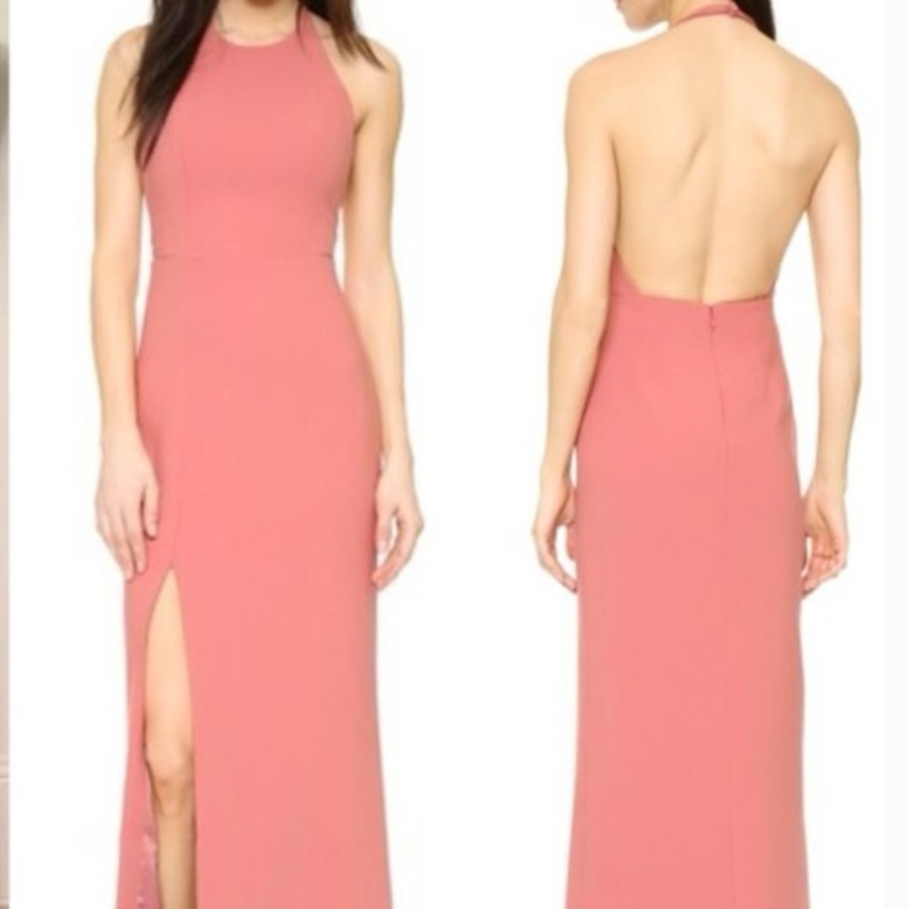 Elizabeth & James Halter open back Dress size 6